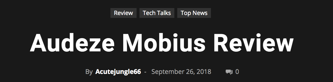 Audeze Mobius Review; Scholarly Gamers