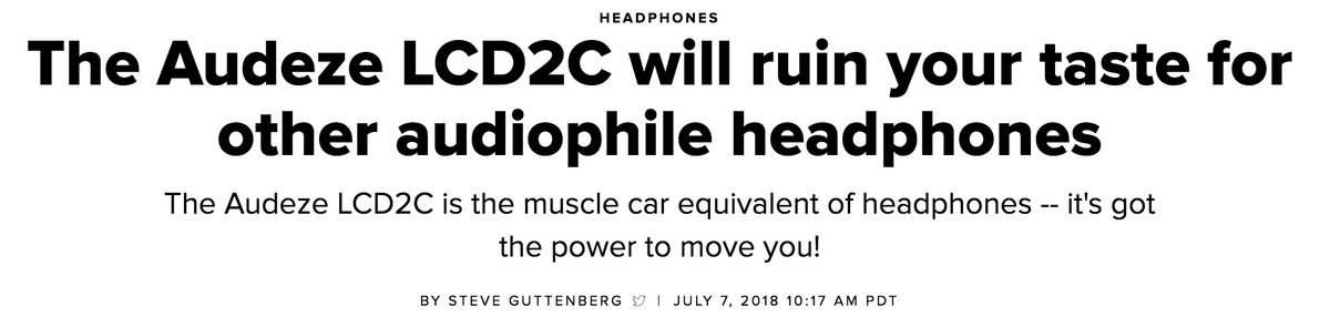 Audeze LCD-2 Classic Review; Steve Guttenberg, CNET