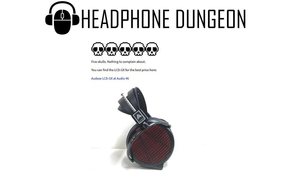 Headphone Dungeon dissects our headphones in their rave review of the LCD-GX!