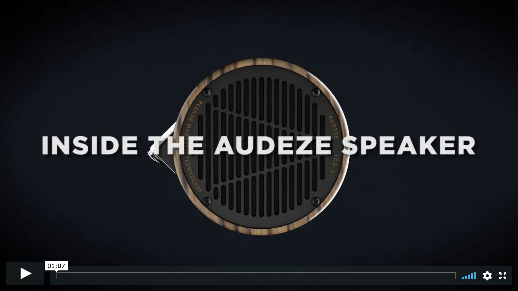 Inside the Audeze Planar Driver