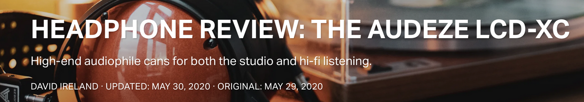 Magnetic Magazine Reviews the Audeze LCD-XC