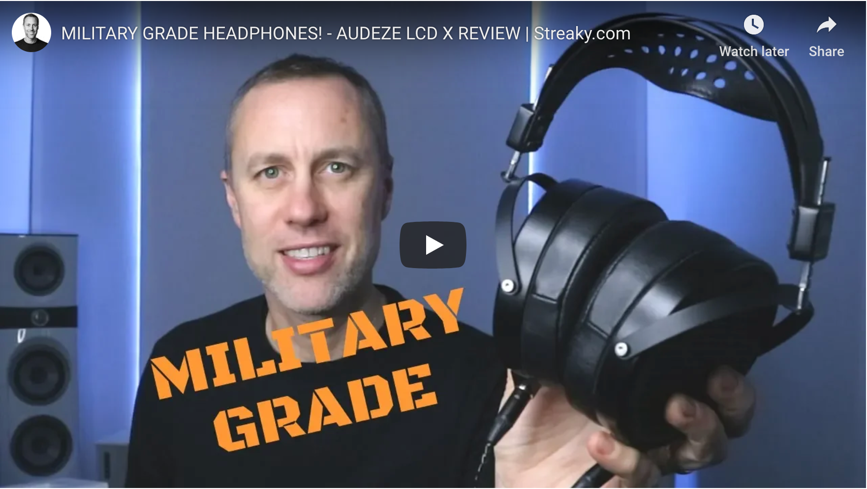 Streaky Mastering Reviews the Audeze LCD-X