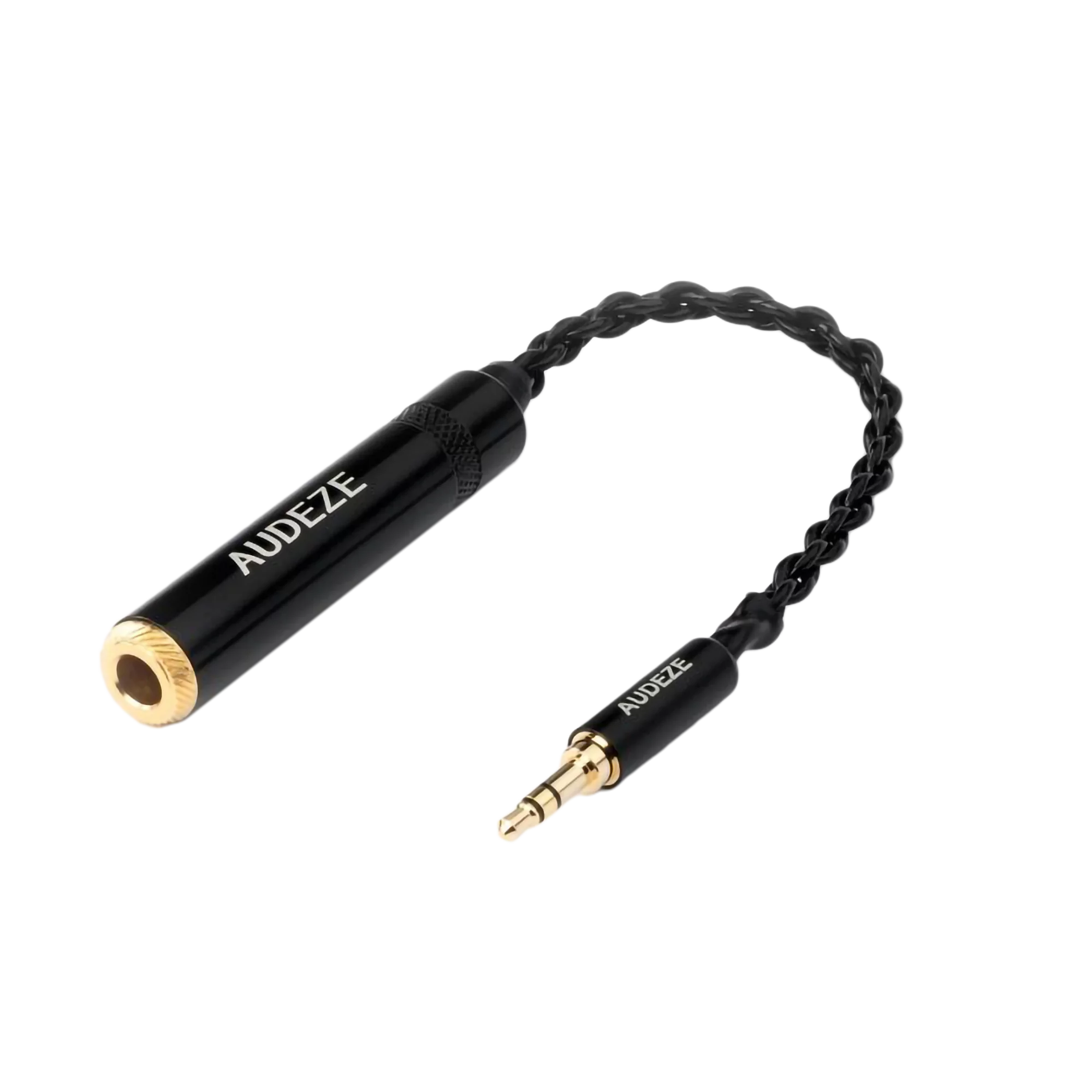 1/4" to 1/8" Braided Stereo Adapter