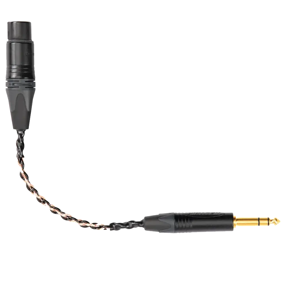 Audeze LCD - 4-pin XLR to 6.35mm Balanced Adapter