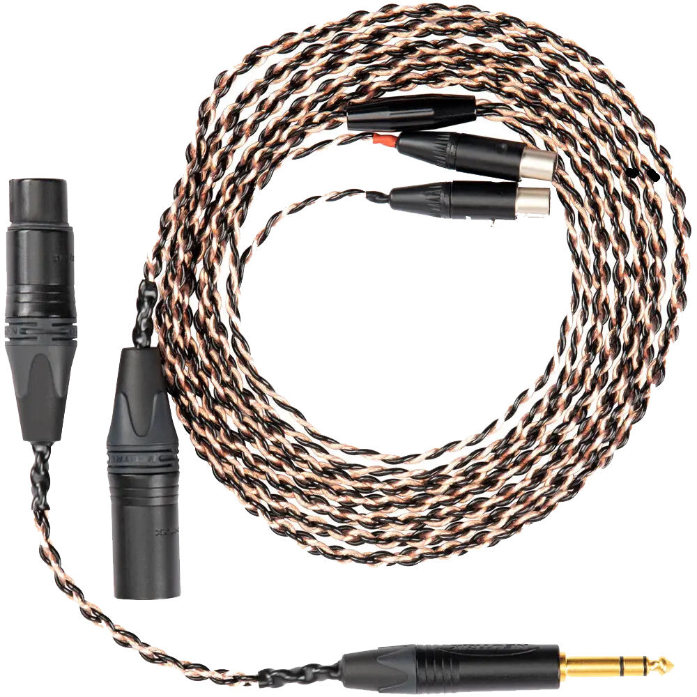 Audeze LCD-5 Premium Balanced Combo Cable + XLR to 6.35mm Adapter